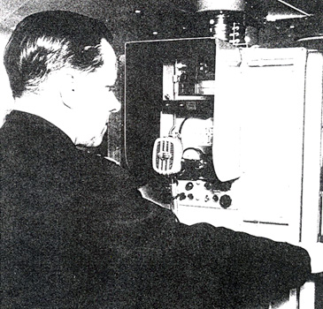 Operatör Åke Svennberg